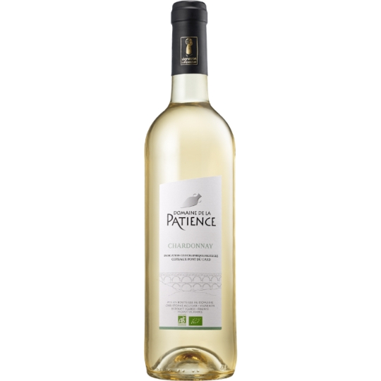 Vin Blanc IGP Coteaux Pont du Gard Chardonnay Bio DOMAINE DE LA PATIENCE