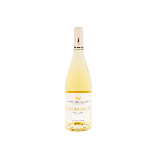 Vin Blanc IGP Ardèche Chardonnay DOMAINE DU COLOMBIER