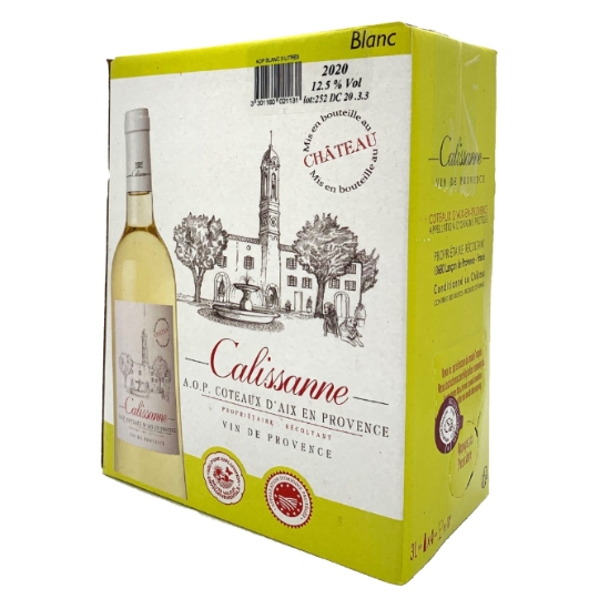 Vin Blanc AOP Coteaux d'Aix en Provence CHATEAU CALISSANNE