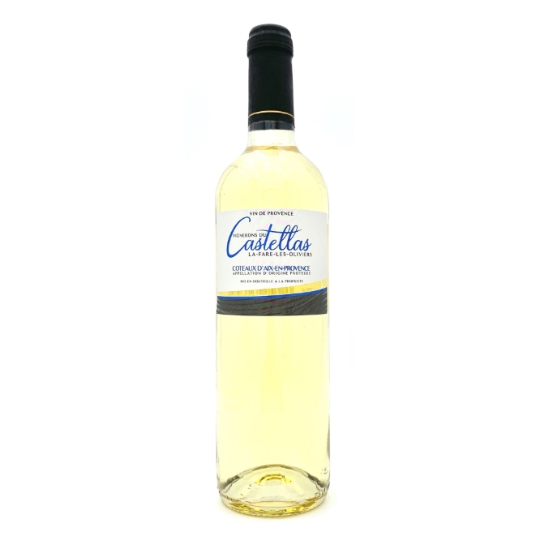 Vin Blanc AOP Côteaux d'Aix en Provence VIGNERONS DU CASTELLAS