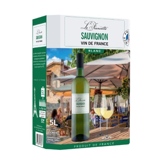 Vin Blanc de France Sauvignon LA FRANCETTE