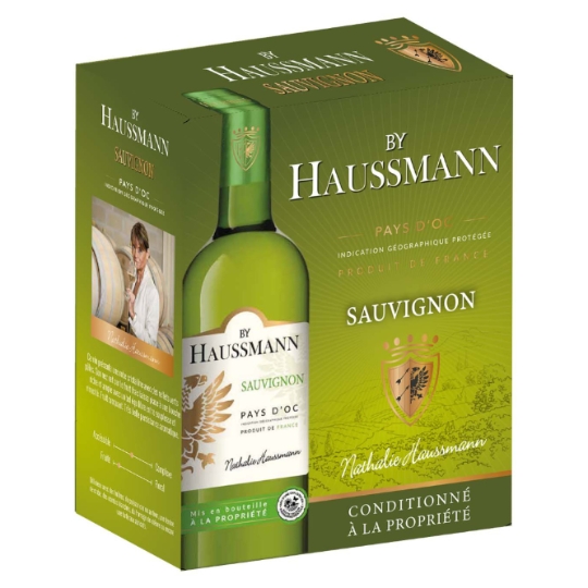 Vin Blanc IGP Pays d'Oc Sauvignon BY HAUSSMANN