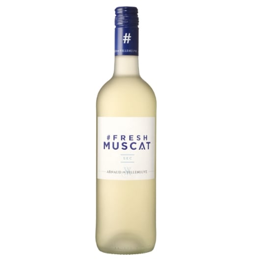 Vin blanc fresh muscat sec ARNAUD DE VILLENEUVE