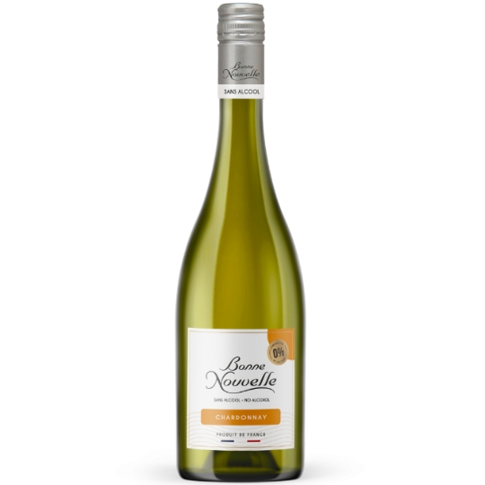 Boisson Aromatisée à Base de Vin Désalcoolisé Chardonnay BONNE NOUVELLE