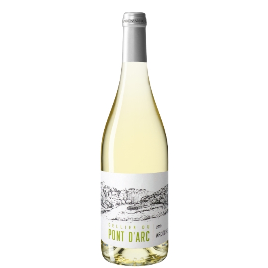 Vin Blanc IGP Ardèche CELLIER DU PONT D'ARC