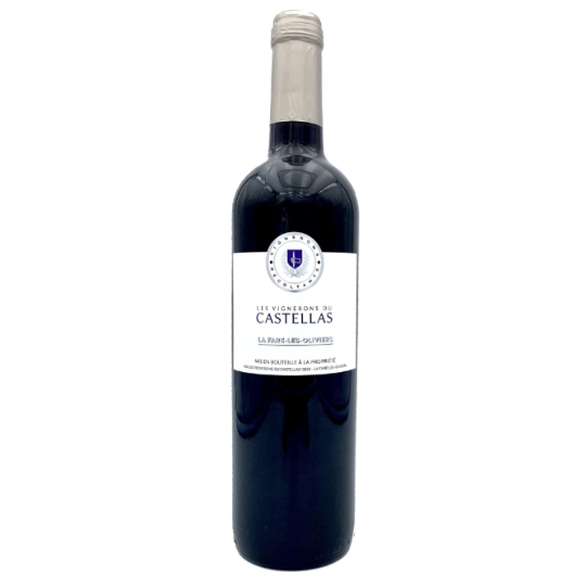 Vin Rouge AOP la Fare les Oliviers LES VIGNERONS DU CASTELLAS