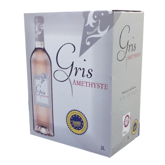 Vin Rosé IGP Vin de Pays Gris AMETHYSTE