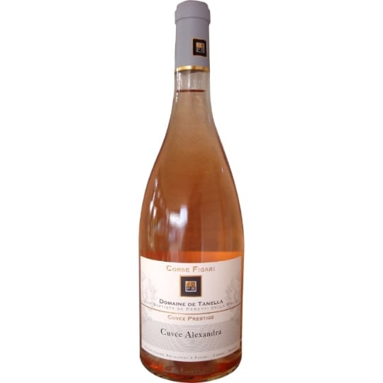 Vin Rosé AOP Corse Figari DOMAINE DE TANELLA CUVEE ALEXANDRA