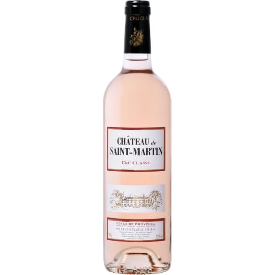 Vin Rosé AOP Côtes de Provence CHATEAU DE SAINT-MARTIN COQ VOLANT