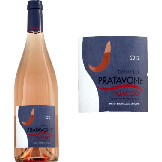 Vin rosé AOP Ajaccio  DOMAINE DE PRATAVONE