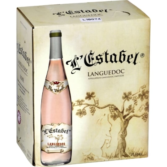 Vin Rosé Languedoc-Roussillon AOP L'ESTABEL