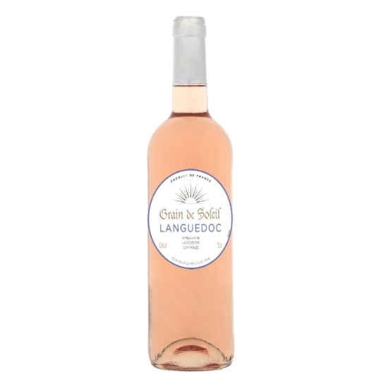 Vin Rosé A.O.P. languedoc les Petites Caves GRAIN DE SOLEIL