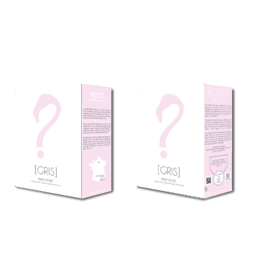 Vin Rosé IGP Pays d'Oc Gris VD3C