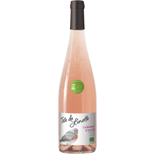 Vin Rosé A.O.P. Cabernet d'Anjou TETE DE LINOTTE