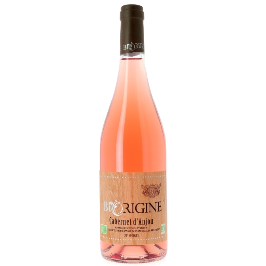 Vin Rosé A.O.P. Pays de Loire Cabernet d'Anjou Bio BIORIGINE