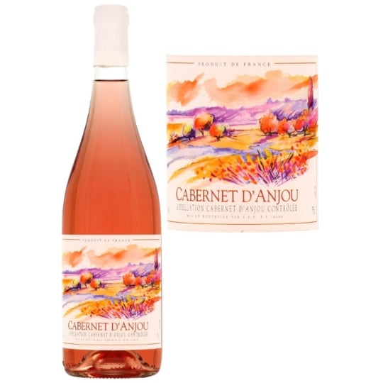 Vin Rosé A.O.P. Cabernet d'Anjou VIGNEROY