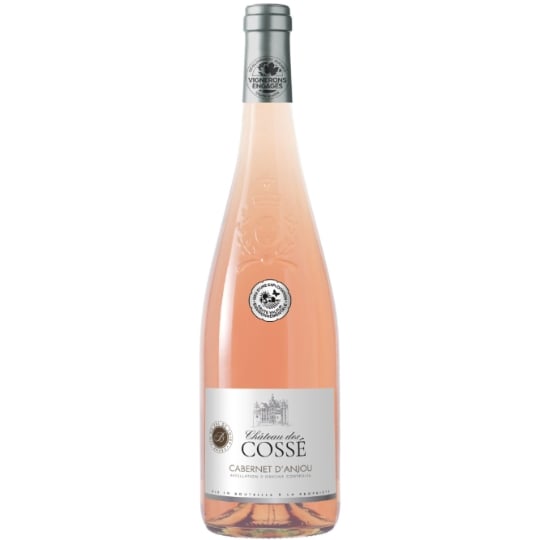 Vin Rosé A.O.P. Val de Loire Cabernet d'Anjou CHATEAU DE COSSE