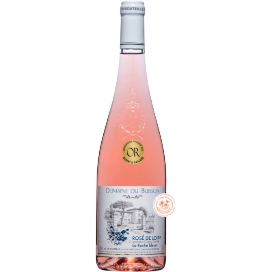 Vin Rosé AOC Rosé de Loire La Roche Bleuet 11,5% DOMAINE DU BUISSON
