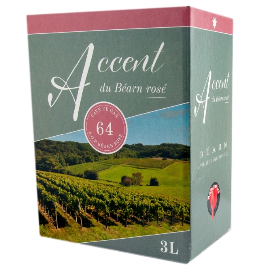 Vin rosé AOP Accent du Béarn BEARN