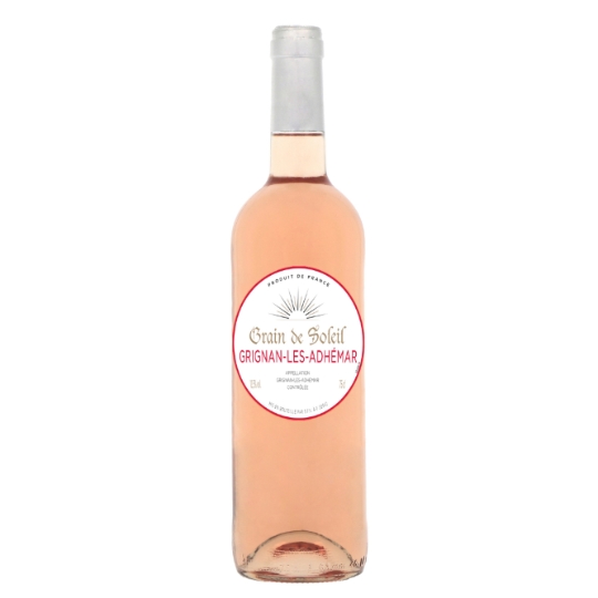 Vin Rosé A.O.P. Grignan les Adhémar GRAIN DE SOLEIL