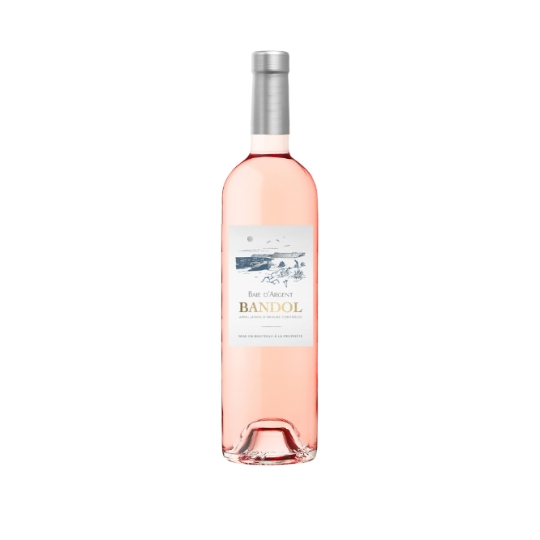 Vin Rosé A.O.P. Bandol BAIE D'ARGENT