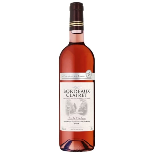 Vin Rosé A.O.P. Bordeaux Clairet LA CAVE D'AUGUSTIN FLORENT