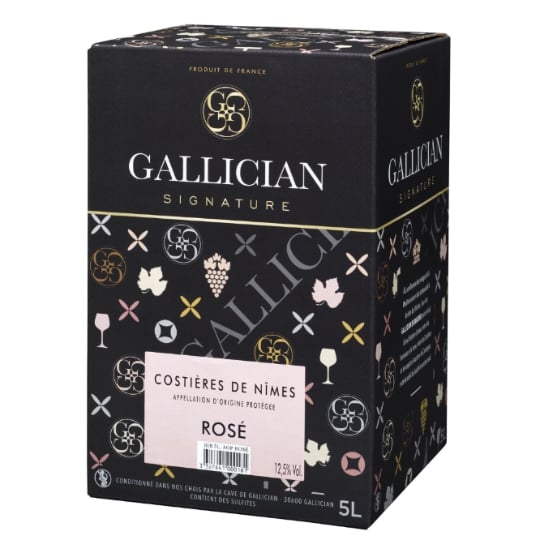 Vin Rosé AOP Costières de Nîmes GALLICIAN SIGNATURE