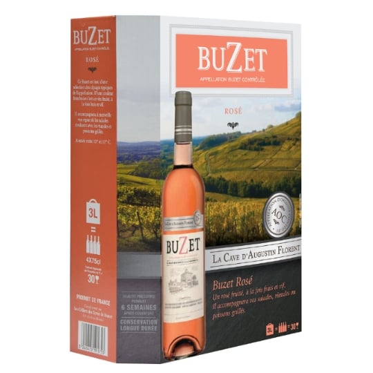 Vin Rosé A.O.P. Buzet LA CAVE D'AUGUSTIN FLORENT