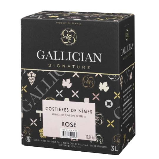 Vin Rosé AOP Costières de Nîmes GALLICIAN