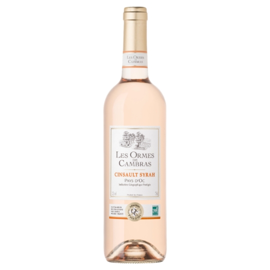 Vin Rosé I.G.P. Pays d'Oc Cinsault Syrah LES ORMES DE CAMBRAS
