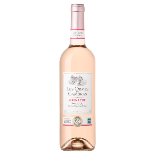 Vin Rosé A.O.P. Pays d'Oc Grenache LES ORMES DE CAMBRAS