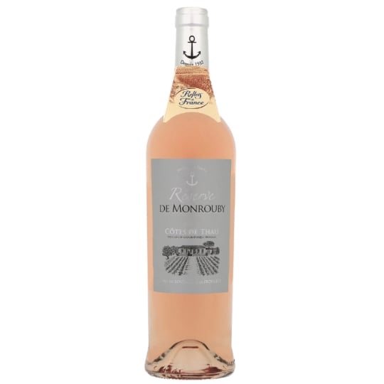 Vin Rosé I.G.P. Côtes de Thau RESERVE DE MONROUBY REFLETS DE FRANCE