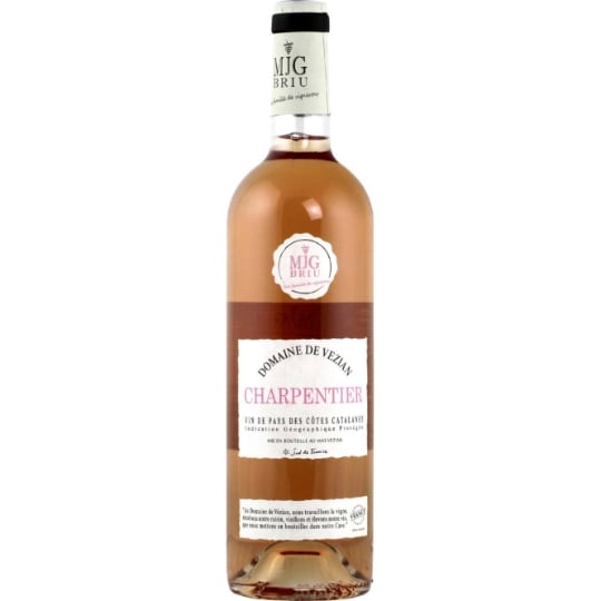 Vin rosé  de pays Côtes Catalanes  MJG BRIU