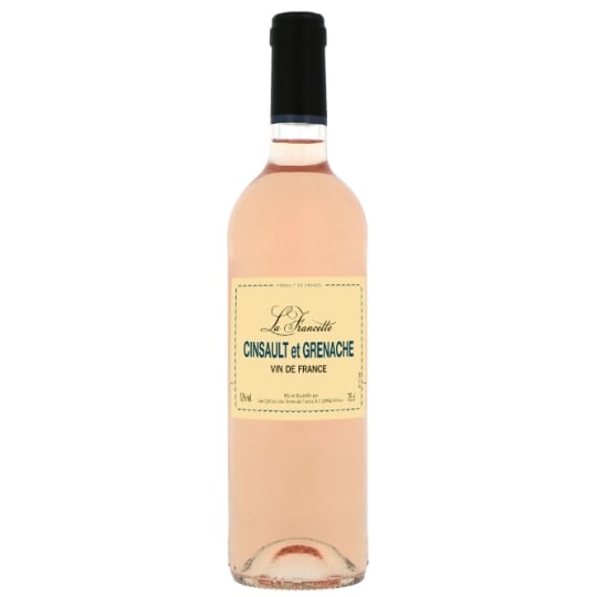 Vin Rosé de France Cinsault Et Grenache LA FRANCETTE