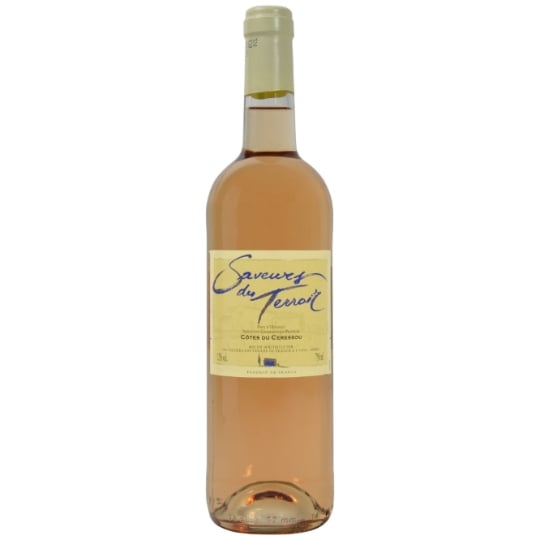 Vin Rosé I.G.P. Pays d'Hérault Côtes de Ceressou SAVEURS DU TERROIR