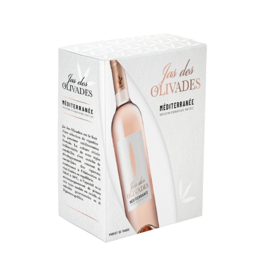 Vin rosé IGP Méditerranée OLIVADES