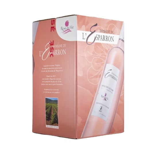 Vin rosé IGP du VAR DOMAINE L'ESPARRON
