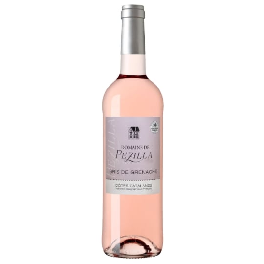 Vin rosé Côtes de Catalanes gris de grenache CHATEAU PEZILLA
