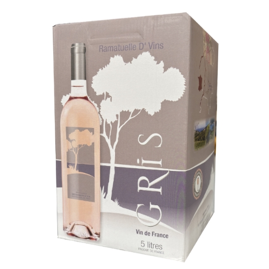 Vin Rosé AOC Gris Vin de France RAMATUELLE D'VINS