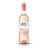 Boisson Aromatisée à Base de Vin Rosé Frais et Fruité Sans Alcool GRAIN D'ENVIE
