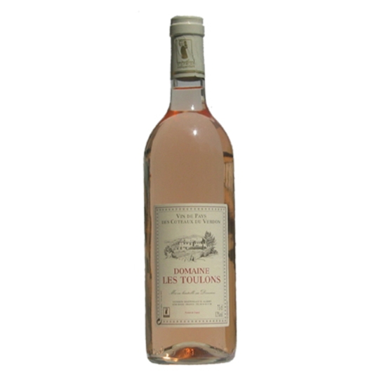 Vin Rosé IGP Coteaux du Verdon DOMAINE LES TOULONS
