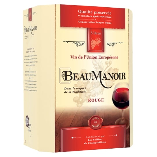 Vin Rouge de l'Union Européenne BEAUMANOIR