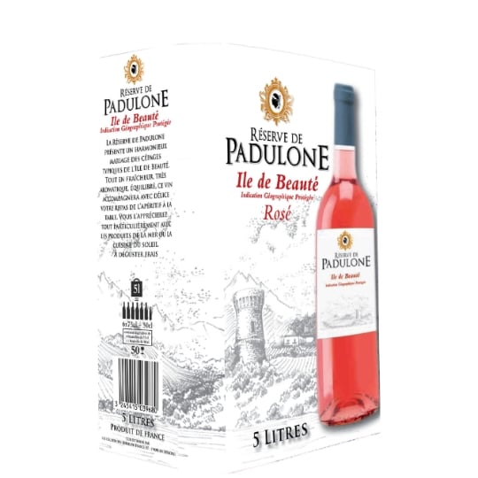 Vin Rosé I.G.P. Ile de Beauté RESERVE DE PADULONE