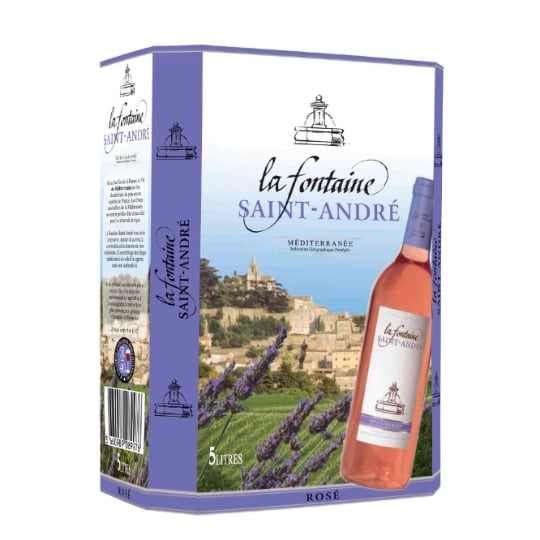 Vin Rosé I.G.P. Méditerranée LA FONTAINE SAINT ANDRE