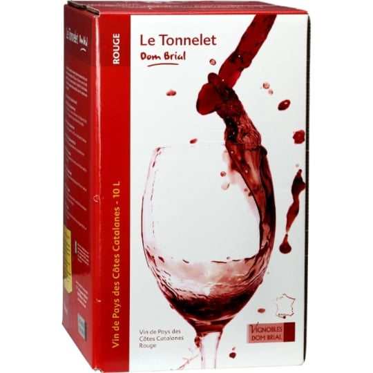 Vin Rouge Côtes Catalanes VIGNOBLE DOM BRIAL