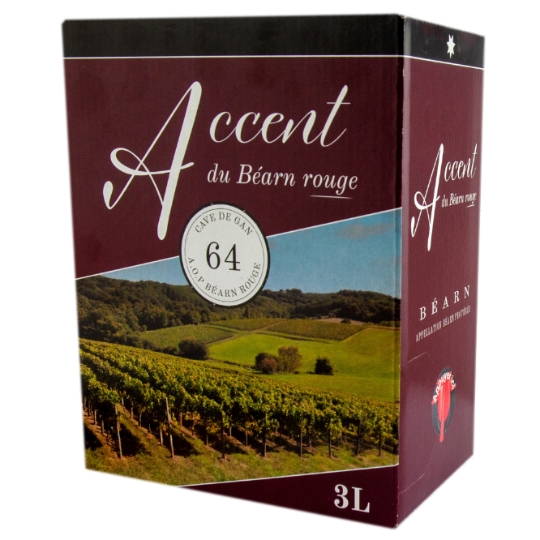 Vin rouge AOP Accent du Béarn CAVE DE GAN