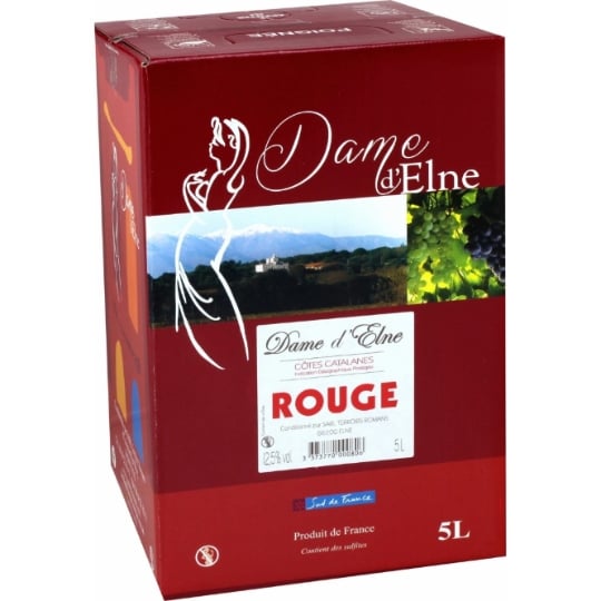 Vin Rouge I.G.P. Côtes Catalanes s DAME D'ELNE
