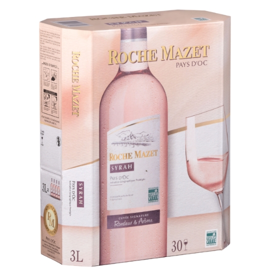 Vin Rosé I.G.P. Pays d'Oc Syrah ROCHE MAZET