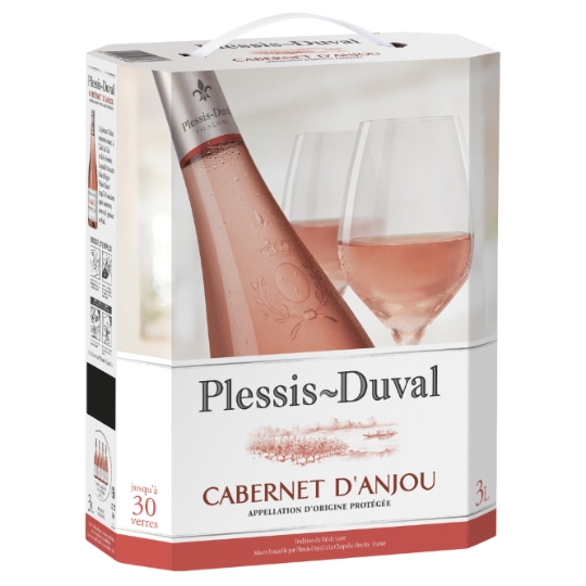 Vin Rosé A.O.P. Cabernet-d'Anjou PLESSIS DUVAL