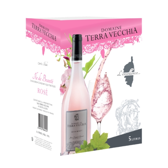Vin Rosé I.G.P. Corse Ile de Beauté DOMAINE DE TERRA VECCHIA